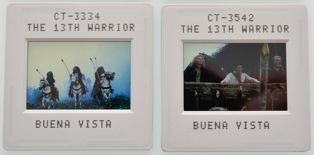 The 13th Warrior (Slides 3 and 4) Original 35mm Slides - Cinema Press Slides