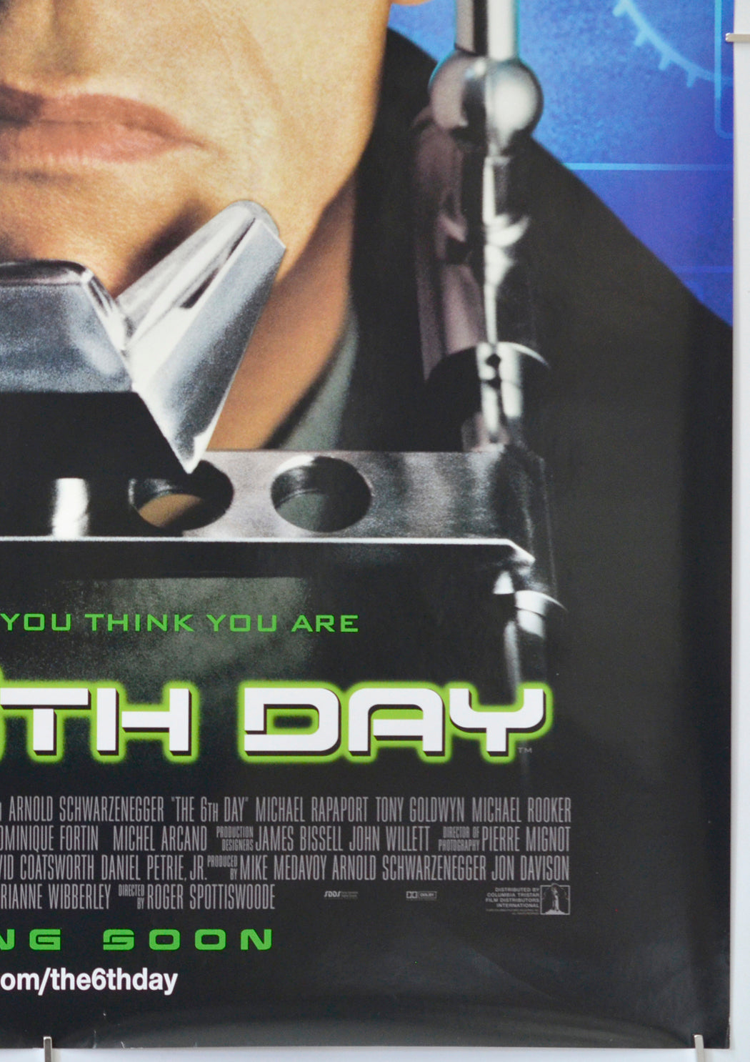 The 6th Day (Bottom Right) Cinema One Sheet Movie Poster 