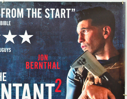 The Accountant 2 (Top Right) Cinema Quad Movie Poster 