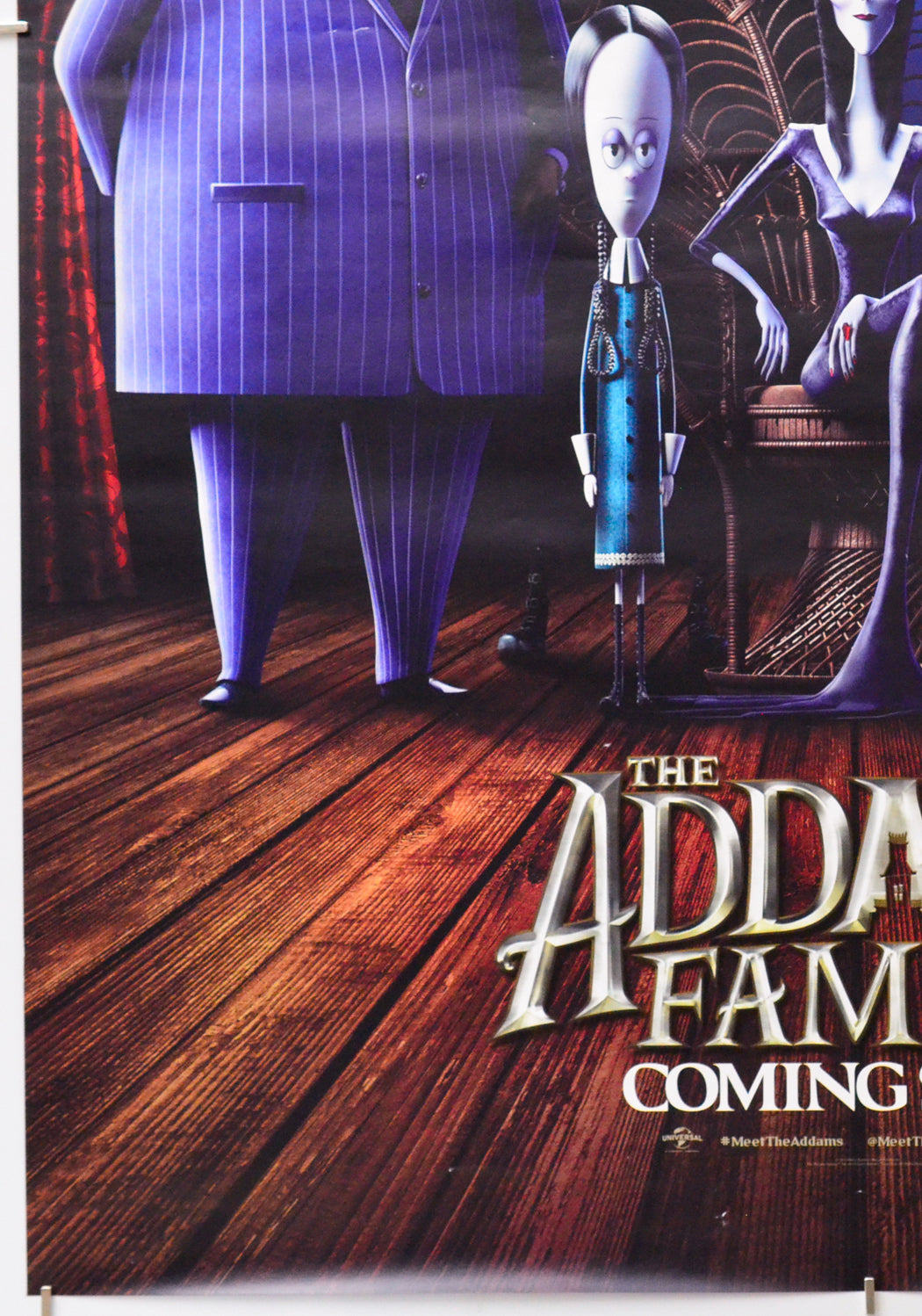 The Addams Family (Bottom Left) Cinema One Sheet Movie Poster 