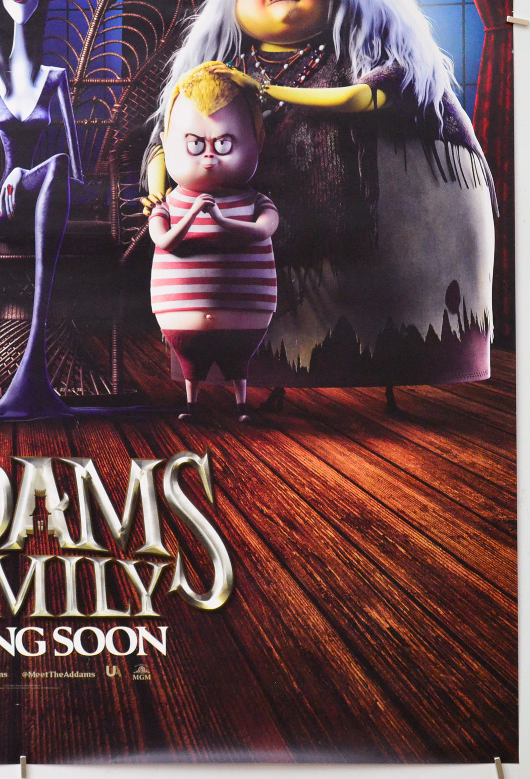 The Addams Family (Bottom Right) Cinema One Sheet Movie Poster 
