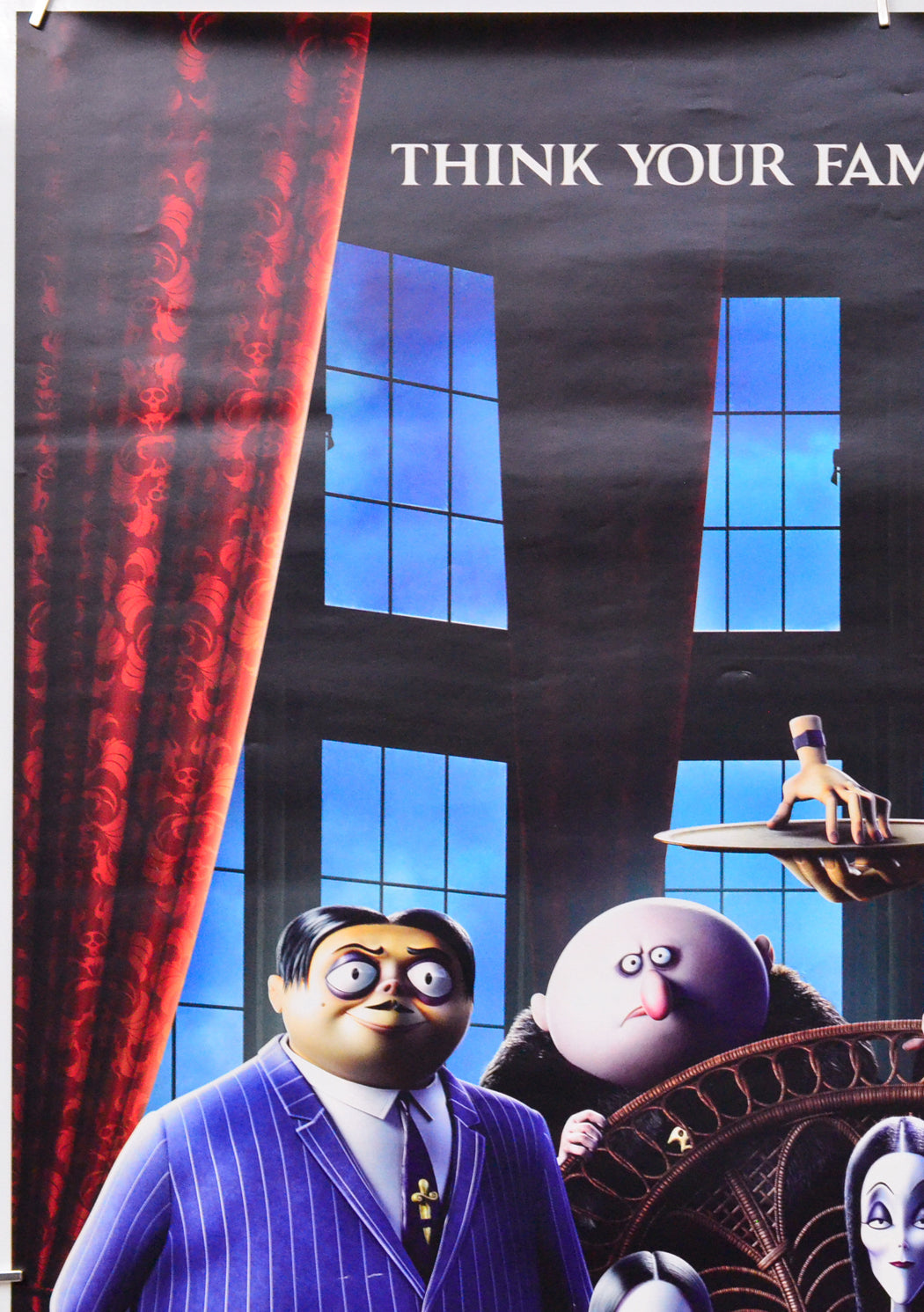 The Addams Family (Top Left) Cinema One Sheet Movie Poster 