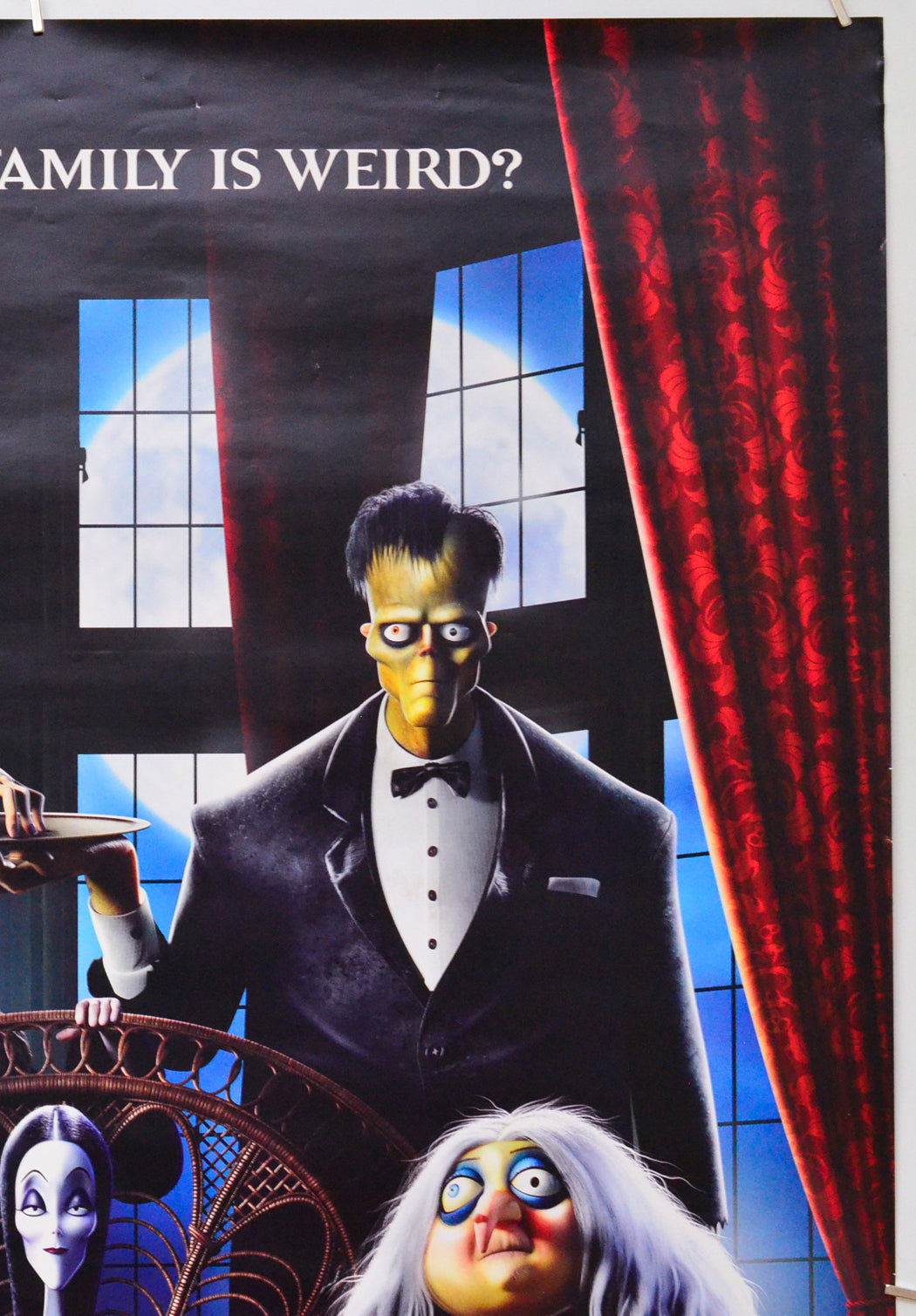 The Addams Family (Top Right) Cinema One Sheet Movie Poster 