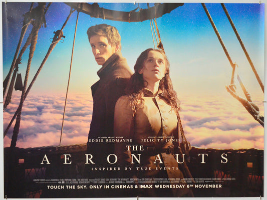 The Aeronauts - Original Quad Poster - Film Poster - Movie Poster