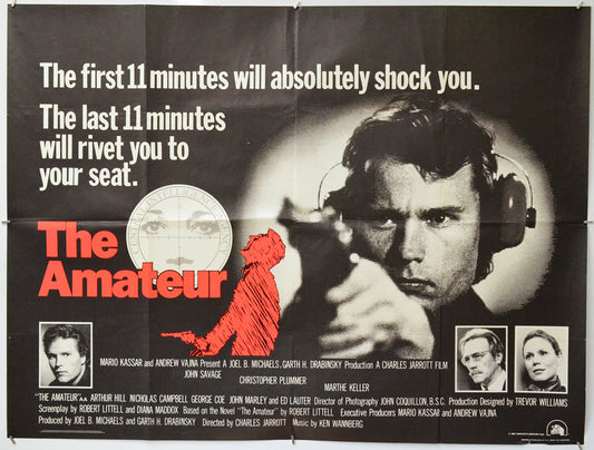 The Amateur - Original Quad Poster - Film Poster - Movie Poster