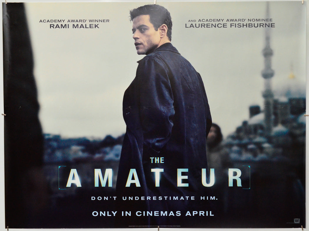 The Amateur - Original Quad Poster - Film Poster - Movie Poster