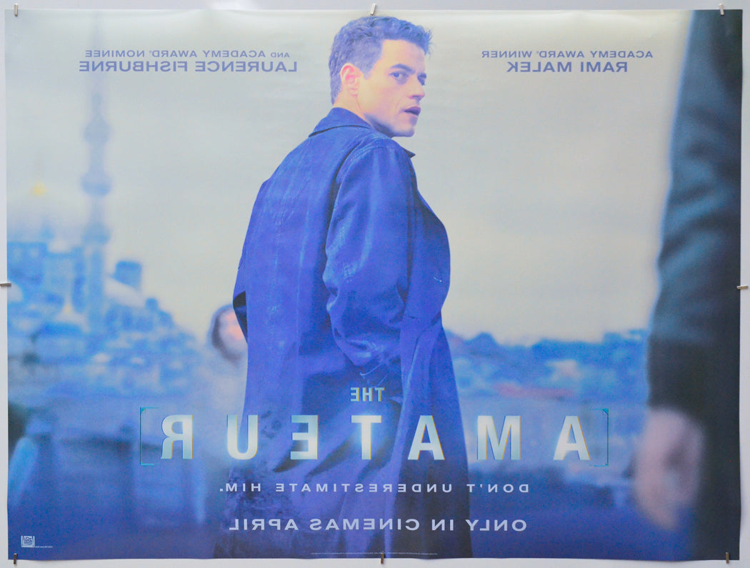 The Amateur (Back) Cinema Quad Movie Poster 