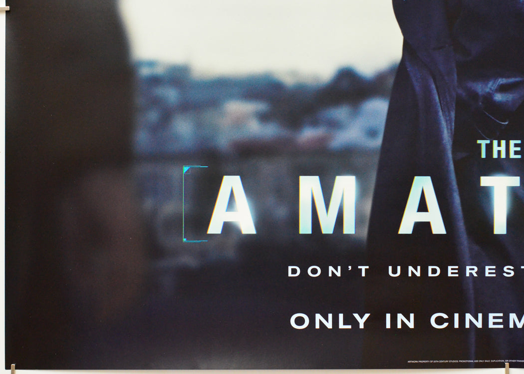 The Amateur (Bottom Left) Cinema Quad Movie Poster 