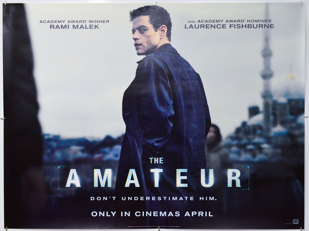 The Amateur - Original Quad Poster - Film Poster - Movie Poster