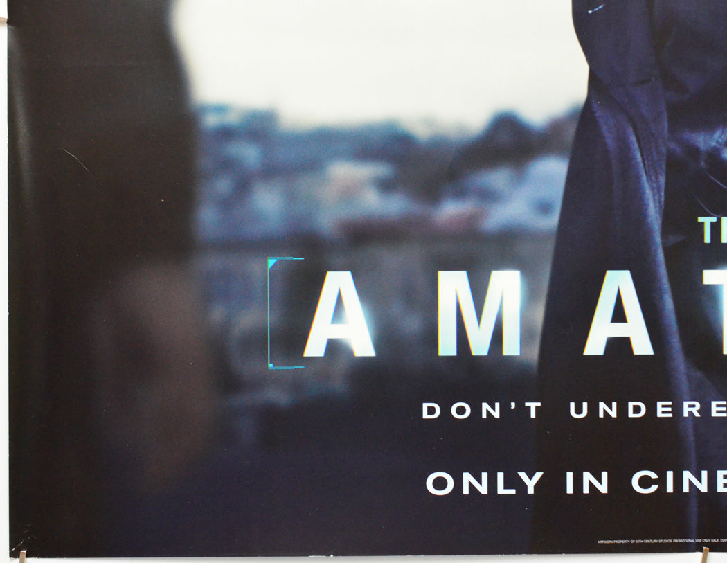 The Amateur (Bottom Left) Cinema Quad Movie Poster 