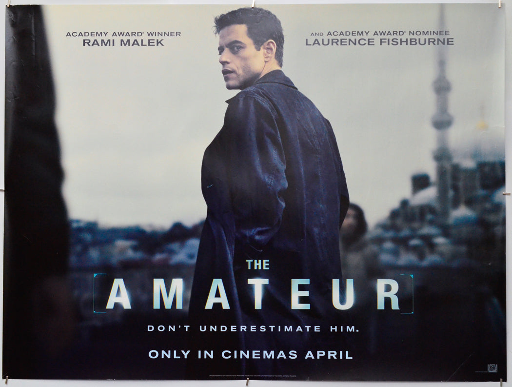 The Amateur - Original Quad Poster - Film Poster - Movie Poster
