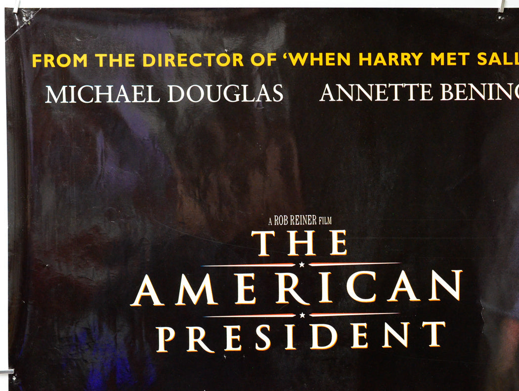 The American President (Top Left) Cinema Quad Movie Poster 