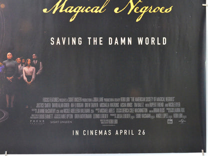 The American Society Of Magical Negroes (Bottom Right) Cinema Quad Movie Poster 