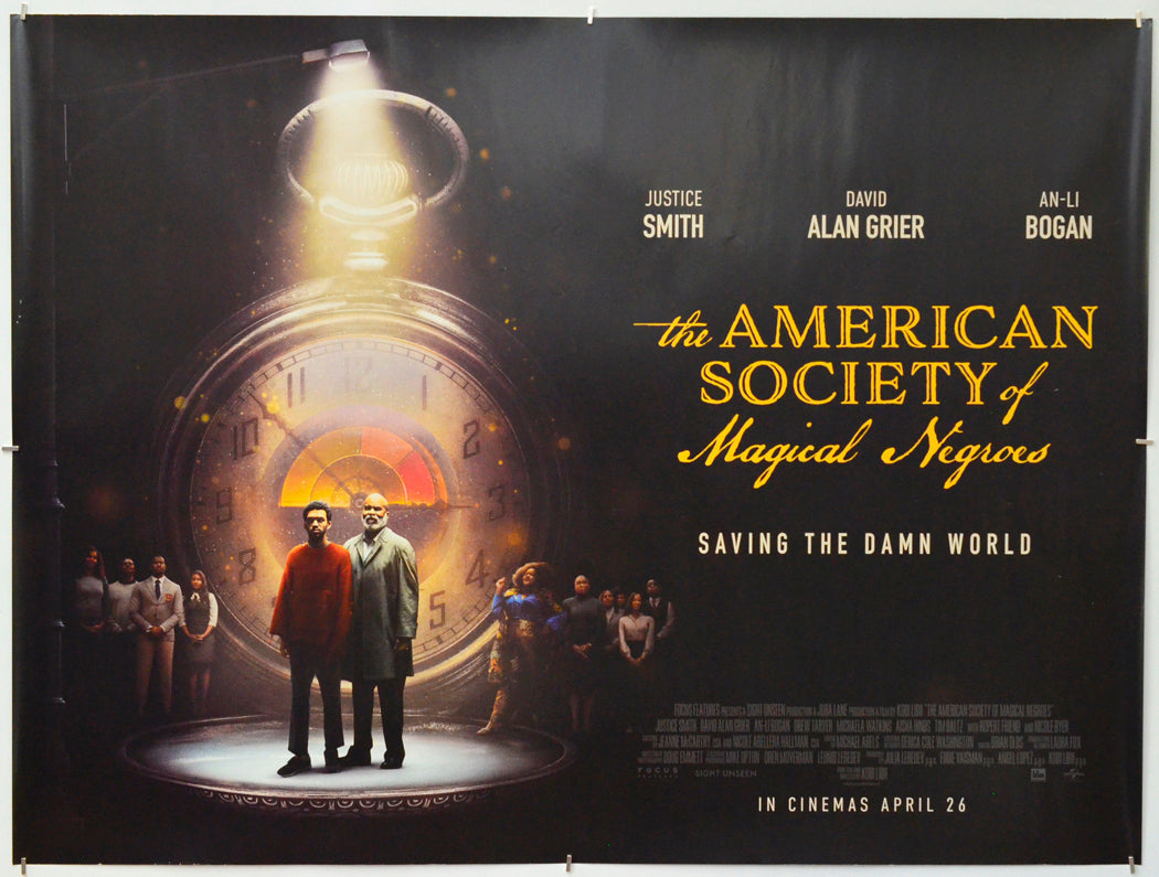 The American Society Of Magical Negroes - Original Quad Poster - Film Poster - Movie Poster