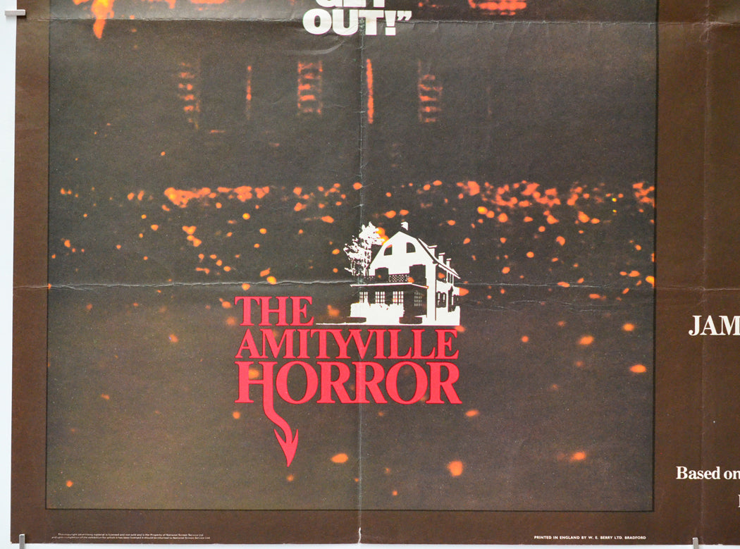 The Amityville Horror (Bottom Left) Cinema Quad Movie Poster 