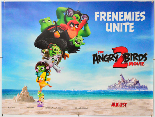 The Angry Birds Movie 2 - Original Quad Poster - Film Poster - Movie Poster