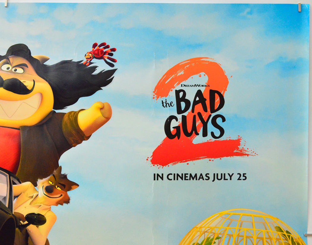 The Bad Guys 2 (Top Right) Cinema Quad Movie Poster 
