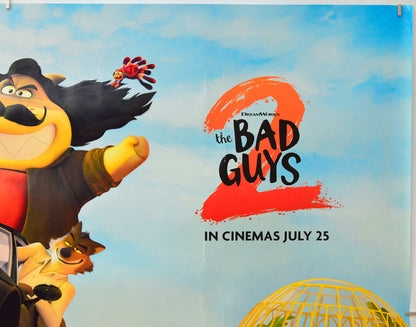 The Bad Guys 2 (Top Right) Cinema Quad Movie Poster 