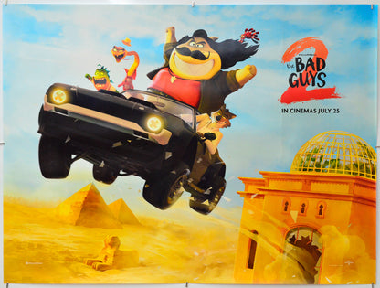 The Bad Guys 2 - Original Quad Poster - Film Poster - Movie Poster