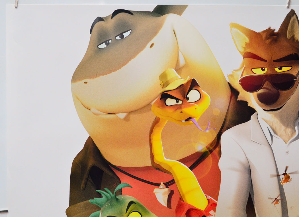 The Bad Guys (Top Left) Cinema Quad Movie Poster 