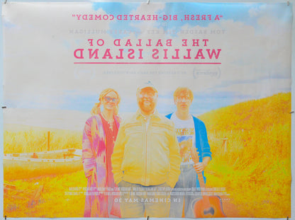 The Ballad of Wallis Island (Back) Cinema Quad Movie Poster 