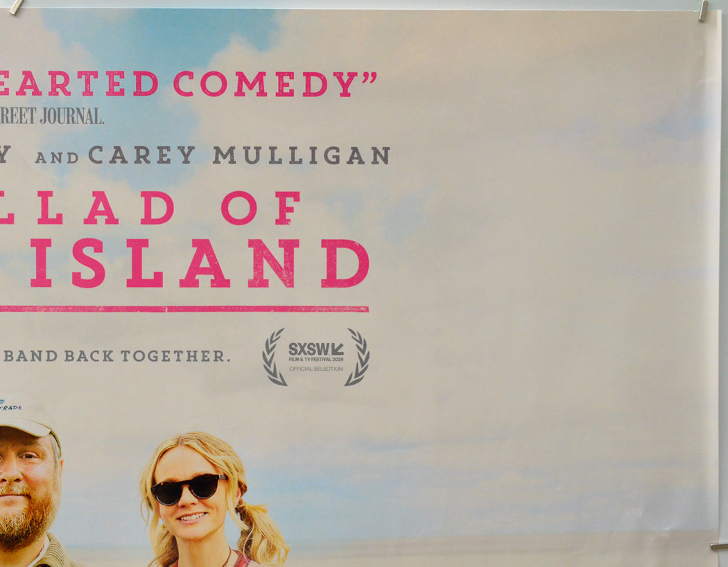 The Ballad of Wallis Island (Top Right) Cinema Quad Movie Poster 