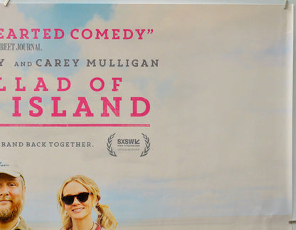 The Ballad of Wallis Island (Top Right) Cinema Quad Movie Poster 