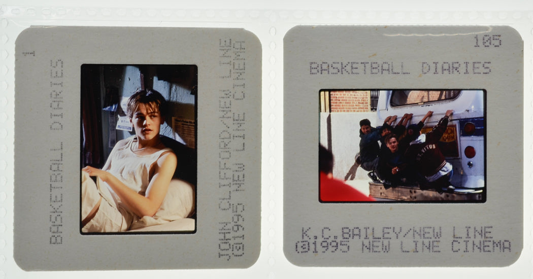 The Basketball Diaries (Slides 1 and 2) Original 35mm Slides - Cinema Press Slides