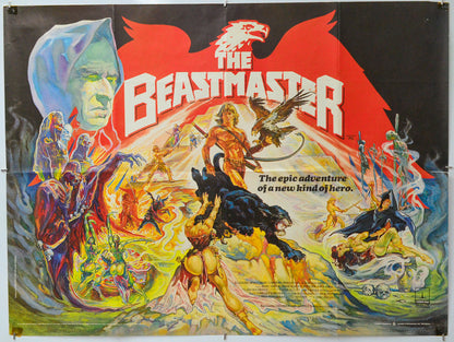 The Beastmaster - Original Quad Poster - Film Poster - Movie Poster
