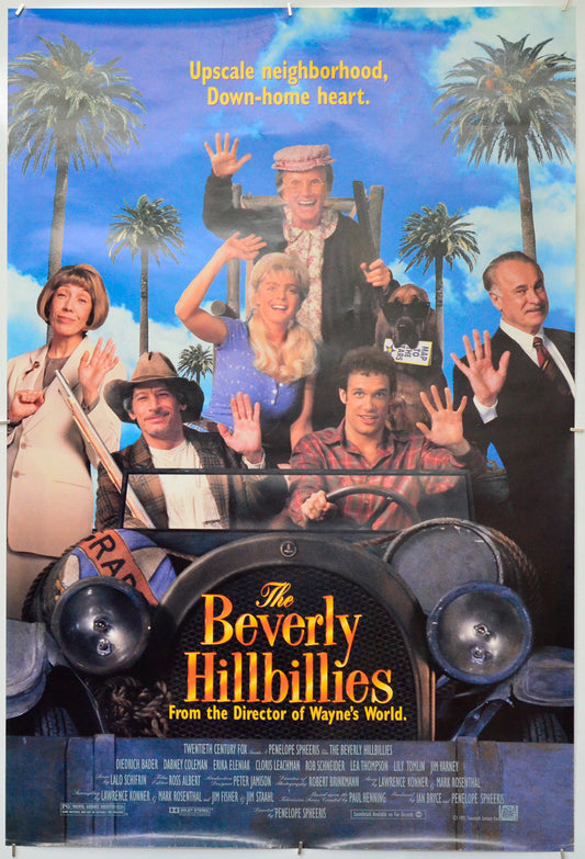 The Beverly Hillbillies - Original One Sheet Poster - Film Poster - Movie Poster 