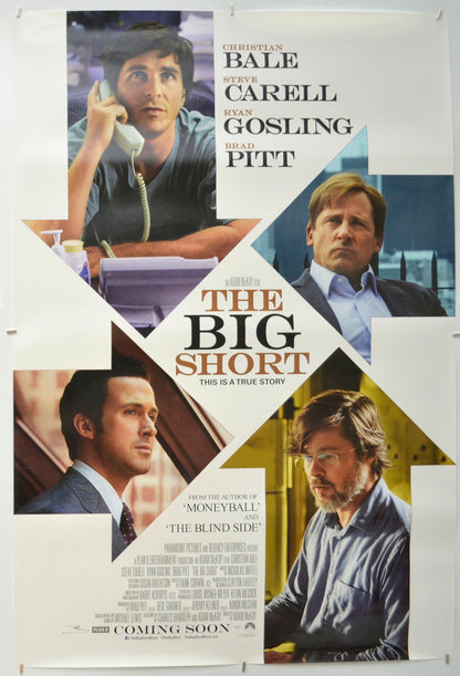 The Big Short - Original One Sheet Poster - Film Poster - Movie Poster 