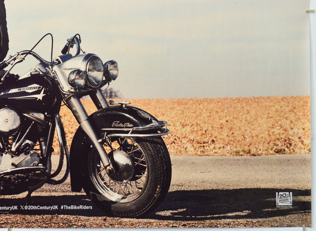 The Bikeriders (Bottom Right) Cinema Quad Movie Poster 