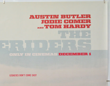 The Bikeriders (Top Right) Cinema Quad Movie Poster 
