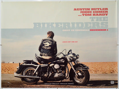 The Bikeriders - Original Quad Poster - Film Poster - Movie Poster