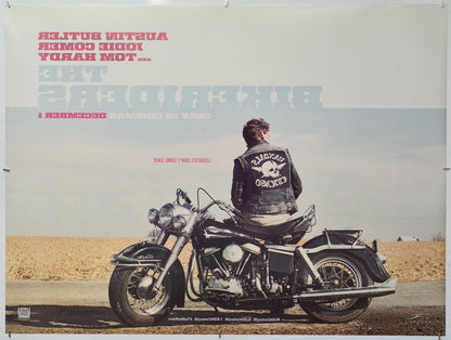 The Bikeriders (Back) Cinema Quad Movie Poster 