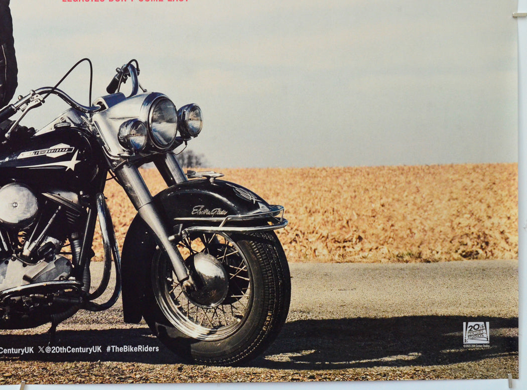 The Bikeriders (Bottom Right) Cinema Quad Movie Poster 