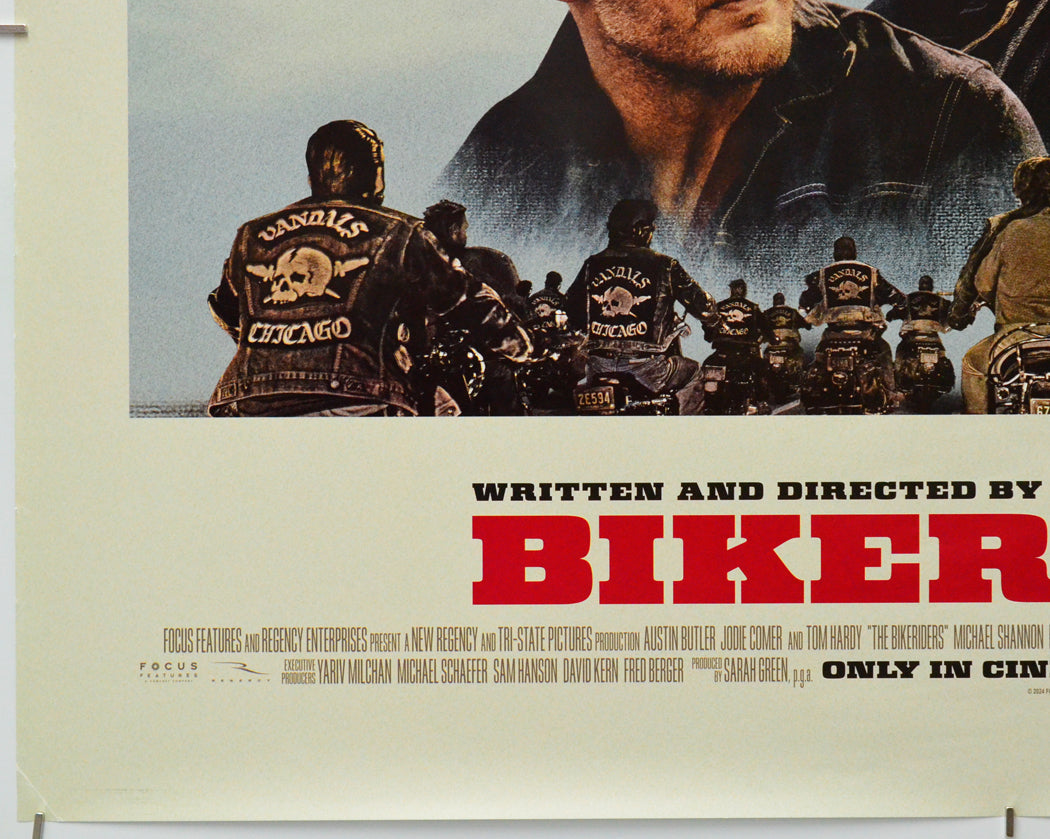 The Bikeriders (Bottom Left) Cinema Quad Movie Poster 