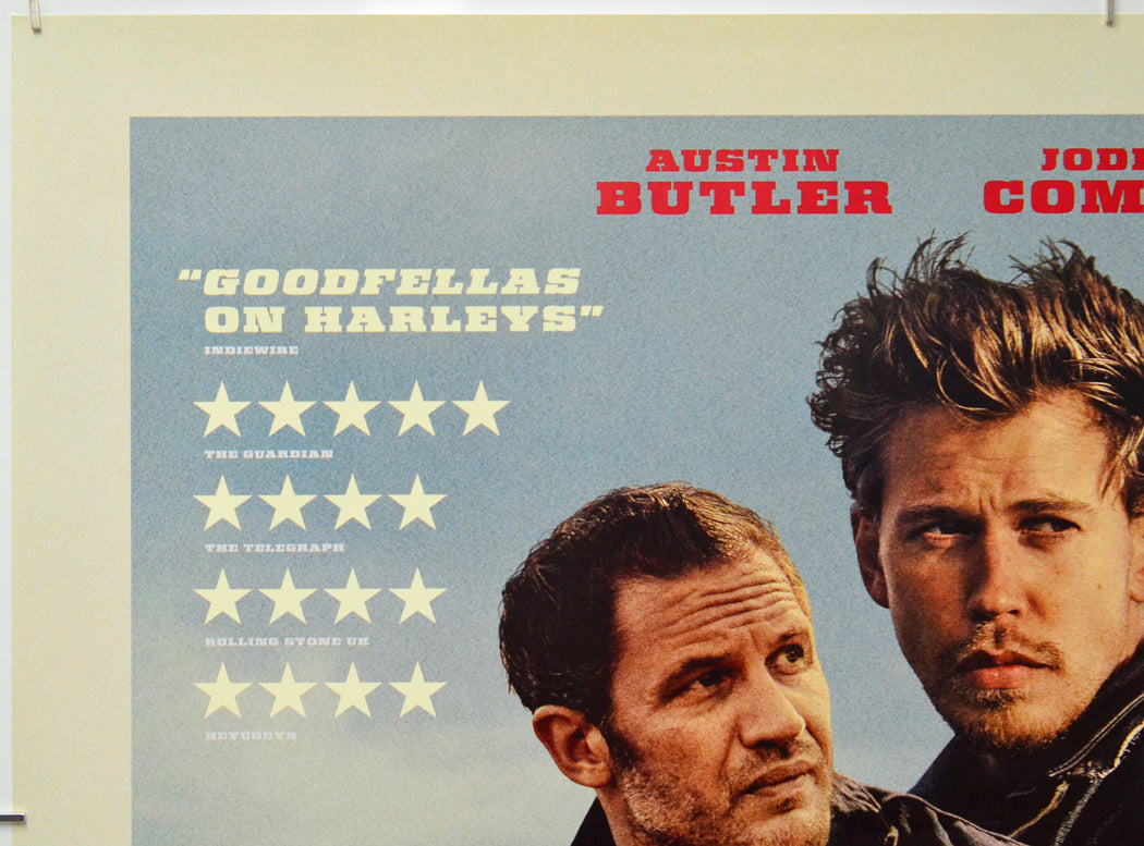 The Bikeriders (Top Left) Cinema Quad Movie Poster 