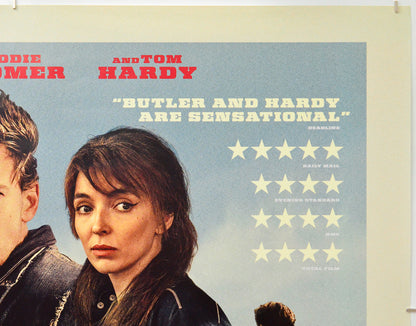 The Bikeriders (Top Right) Cinema Quad Movie Poster 