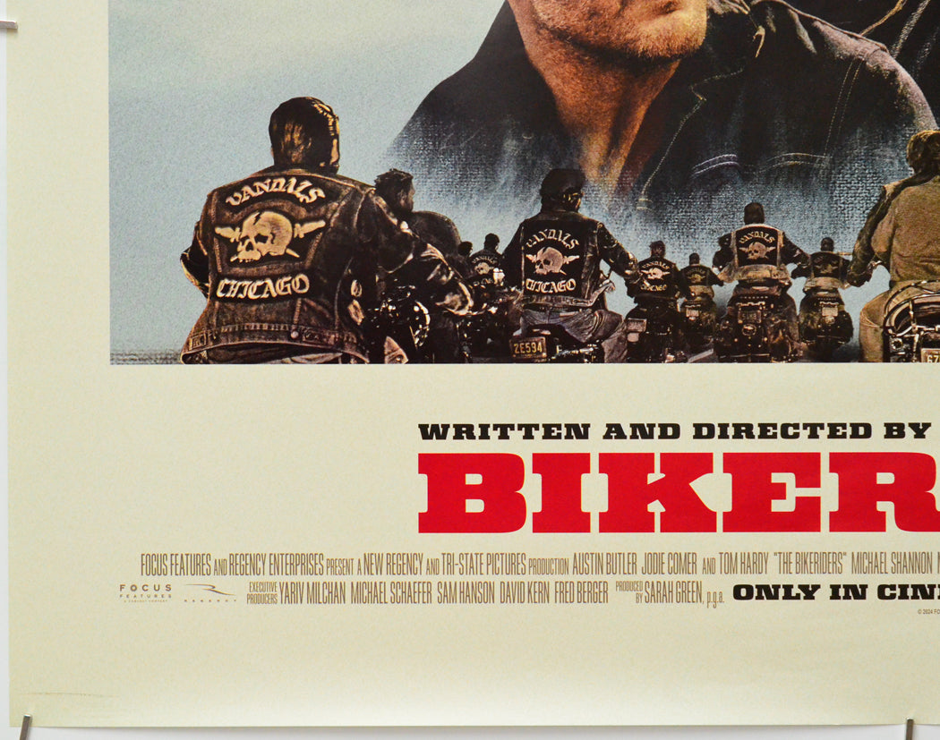 The Bikeriders (Bottom Left) Cinema Quad Movie Poster 