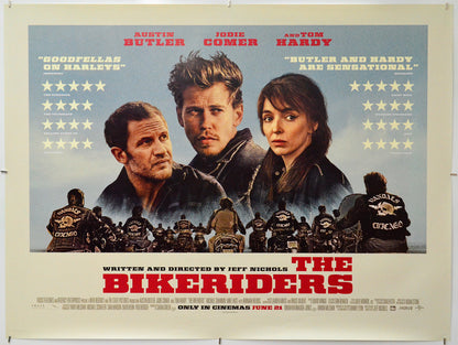 The Bikeriders - Original Quad Poster - Film Poster - Movie Poster