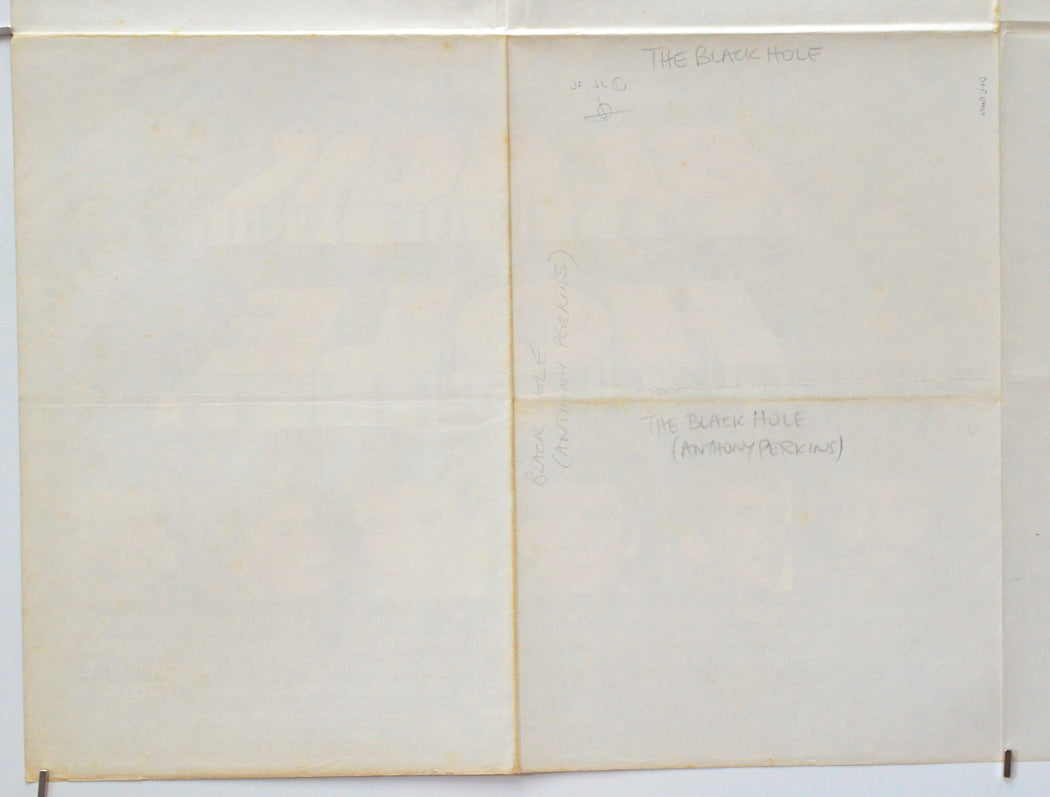 The Black Hole (Back Bottom Left) Cinema Quad Movie Poster 