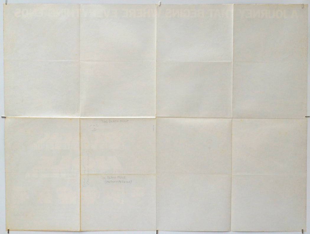 The Black Hole (Back) Cinema Quad Movie Poster 