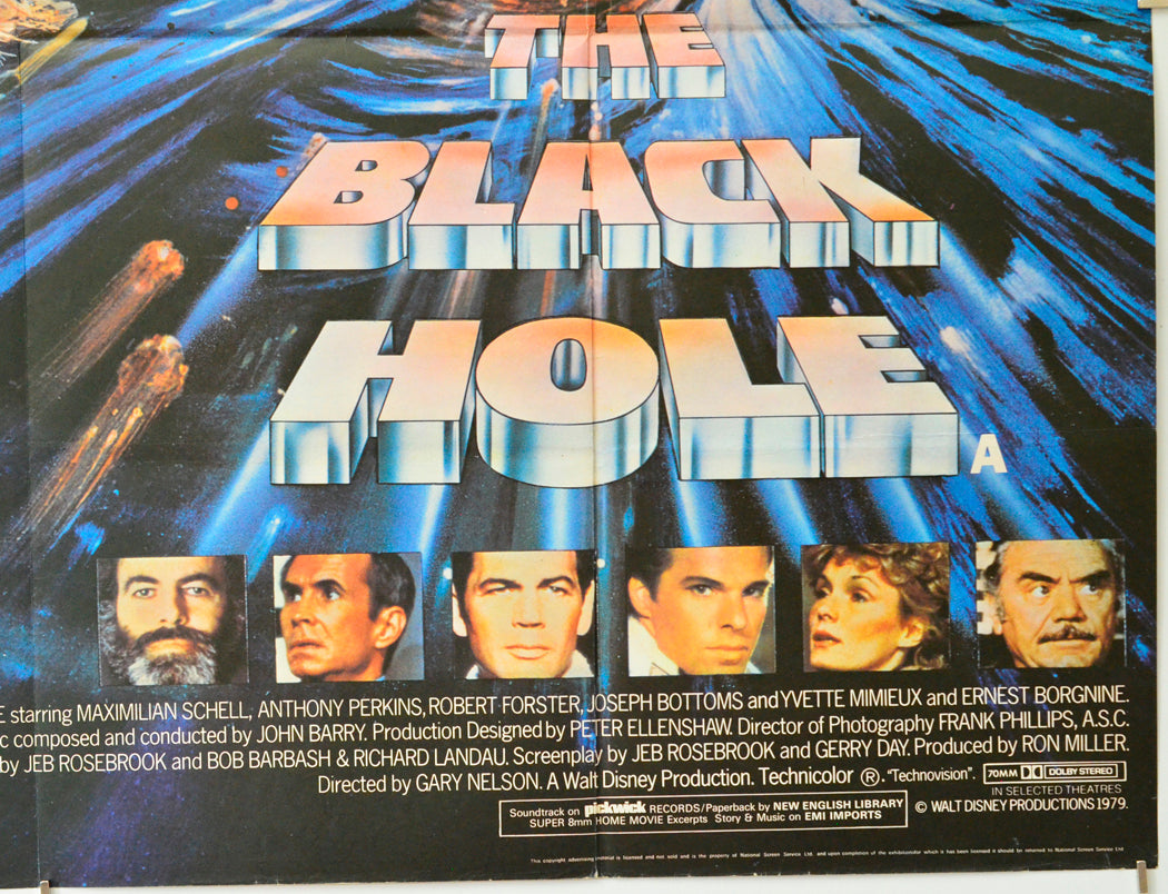 The Black Hole (Bottom Right) Cinema Quad Movie Poster 