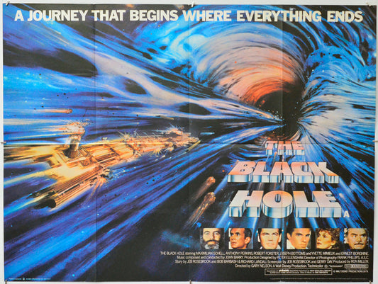 The Black Hole - Original Quad Poster - Film Poster - Movie Poster