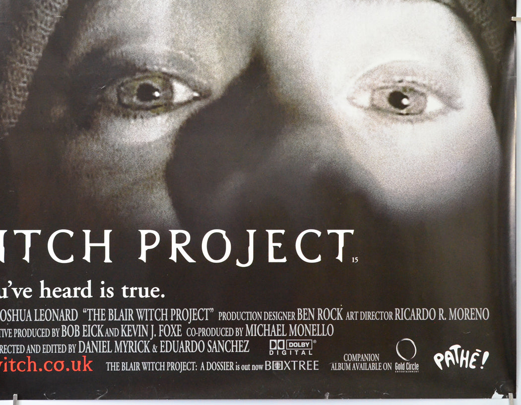 The Blair Witch Project (Bottom Right) Cinema Quad Movie Poster 