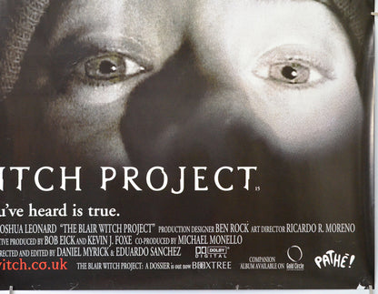 The Blair Witch Project (Bottom Right) Cinema Quad Movie Poster 