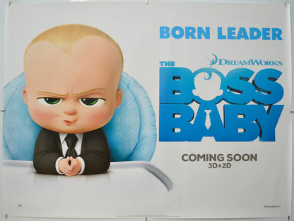 The Boss Baby - Original Quad Poster - Film Poster - Movie Poster