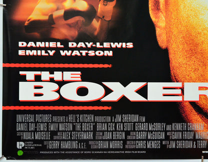The Boxer (Bottom Left) Cinema Quad Movie Poster 
