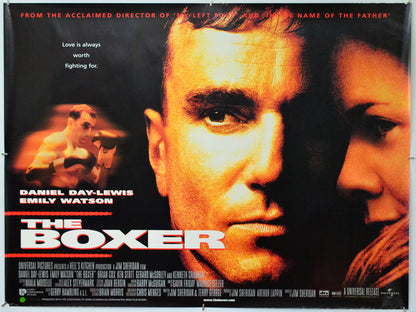 The Boxer - Original Quad Poster - Film Poster - Movie Poster